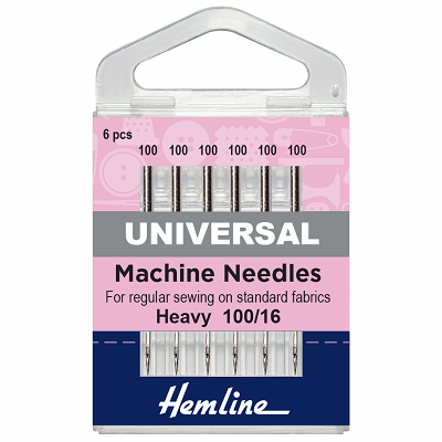 H100.100 Universal Size 100/16 Sewing Machine Needle